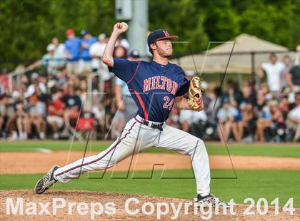 Thumbnail 3 in Milton vs. Lambert (GHSA 6A Final) photogallery.