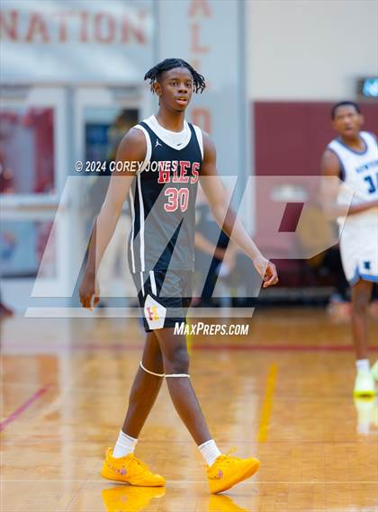 Thumbnail 1 in Newton vs Holy Innocents Episcopal (Hard In The Paint Classic) photogallery.