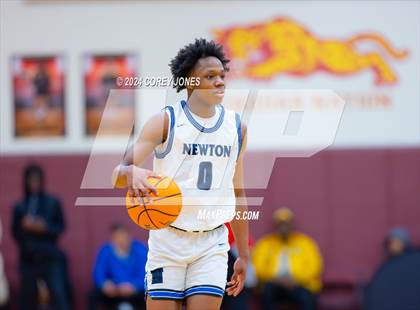 Thumbnail 2 in Newton vs Holy Innocents Episcopal (Hard In The Paint Classic) photogallery.