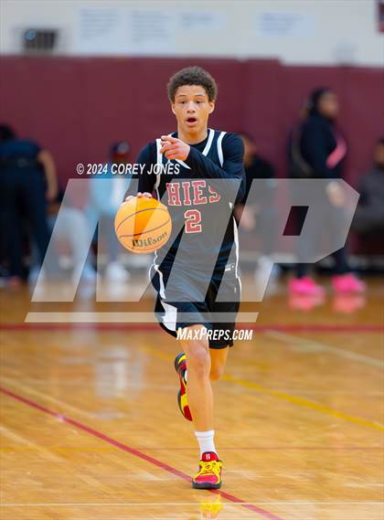 Thumbnail 3 in Newton vs Holy Innocents Episcopal (Hard In The Paint Classic) photogallery.