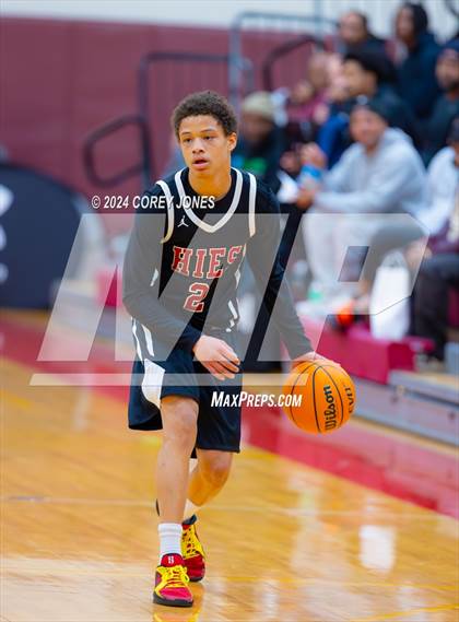 Thumbnail 2 in Newton vs Holy Innocents Episcopal (Hard In The Paint Classic) photogallery.