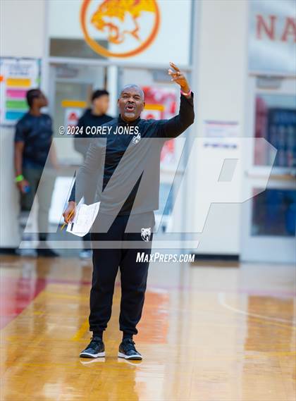 Thumbnail 1 in Newton vs Holy Innocents Episcopal (Hard In The Paint Classic) photogallery.