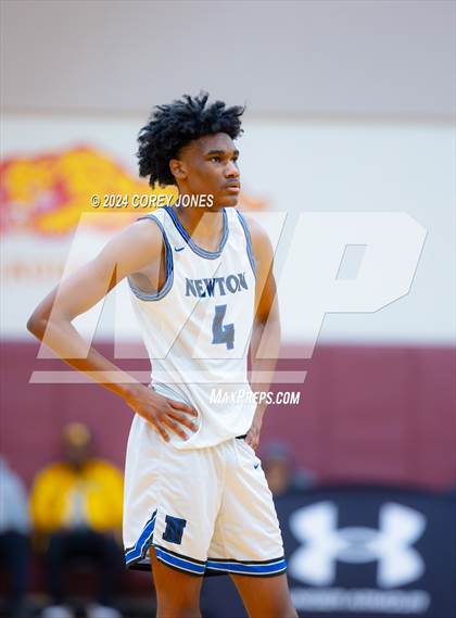 Thumbnail 1 in Newton vs Holy Innocents Episcopal (Hard In The Paint Classic) photogallery.