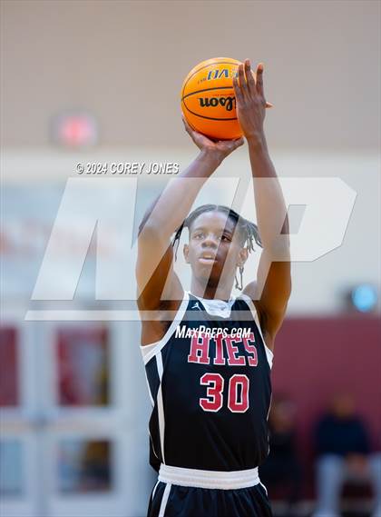 Thumbnail 1 in Newton vs Holy Innocents Episcopal (Hard In The Paint Classic) photogallery.