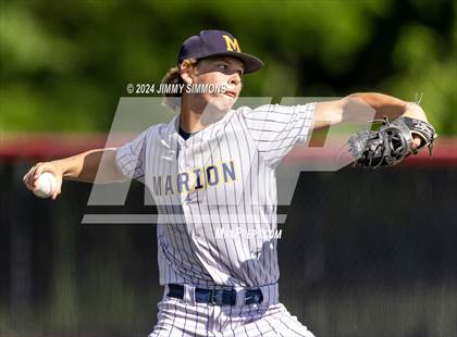 Thumbnail 3 in Marion vs. Mascoutah (Class 3A Sectional Semifinals) photogallery.
