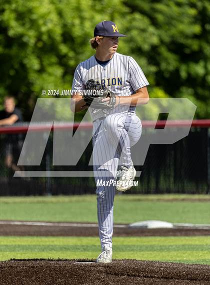 Thumbnail 3 in Marion vs. Mascoutah (Class 3A Sectional Semifinals) photogallery.
