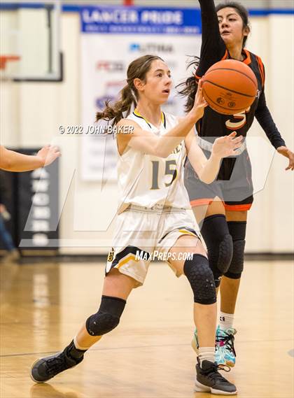 Thumbnail 3 in Galena vs. Fernley (Varsity Elite) photogallery.