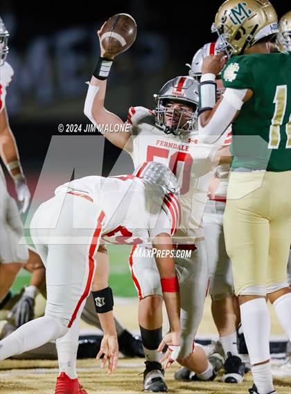 Thumbnail 1 in Moreau Catholic vs. Ferndale (CIFNCS Div-7 Final) photogallery.