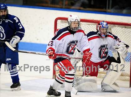 Thumbnail 1 in Darien vs. Glastonbury (CIAC Division I Quarterfinal) photogallery.