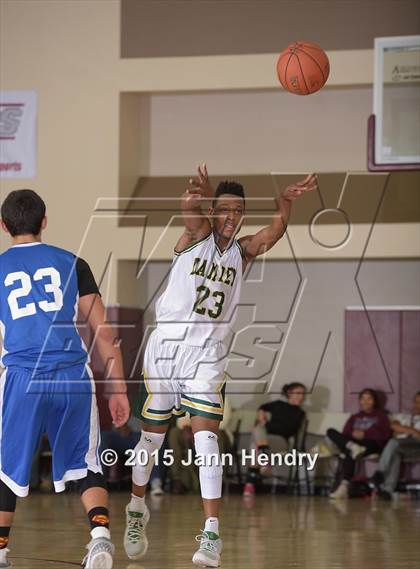 Thumbnail 3 in Damien vs. North Hollywood (MaxPreps Holiday Classic) photogallery.
