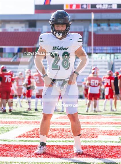 Thumbnail 3 in Green Canyon vs Crimson Cliffs (UHSAA 4A Final) photogallery.