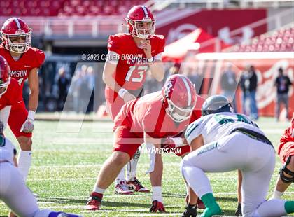 Thumbnail 1 in Green Canyon vs Crimson Cliffs (UHSAA 4A Final) photogallery.