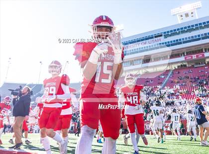 Thumbnail 3 in Green Canyon vs Crimson Cliffs (UHSAA 4A Final) photogallery.