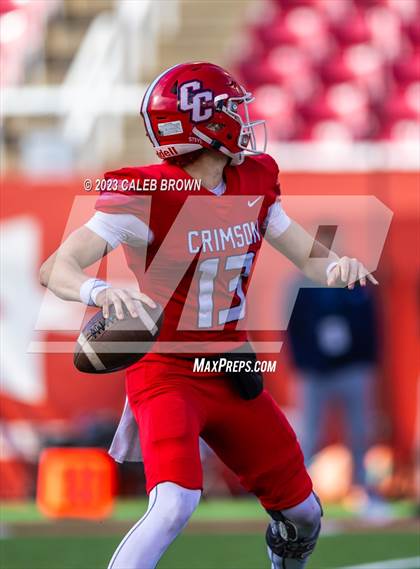 Thumbnail 1 in Green Canyon vs Crimson Cliffs (UHSAA 4A Final) photogallery.