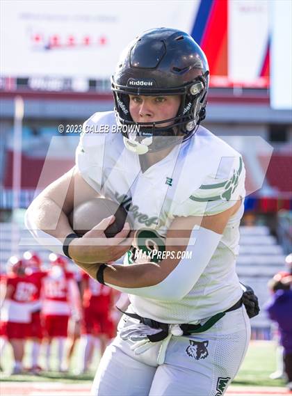 Thumbnail 1 in Green Canyon vs Crimson Cliffs (UHSAA 4A Final) photogallery.
