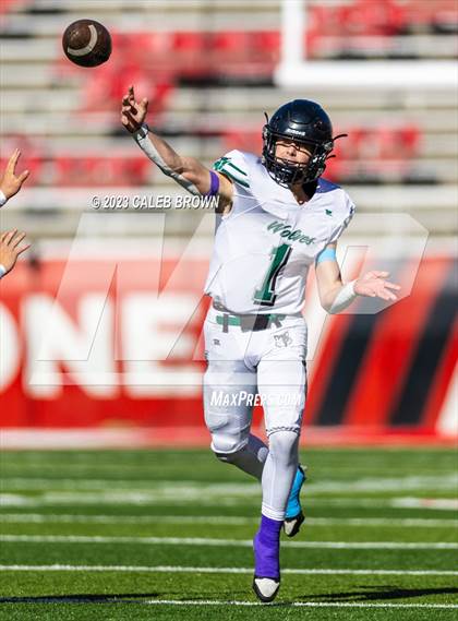 Thumbnail 1 in Green Canyon vs Crimson Cliffs (UHSAA 4A Final) photogallery.
