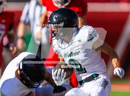 Thumbnail 2 in Green Canyon vs Crimson Cliffs (UHSAA 4A Final) photogallery.