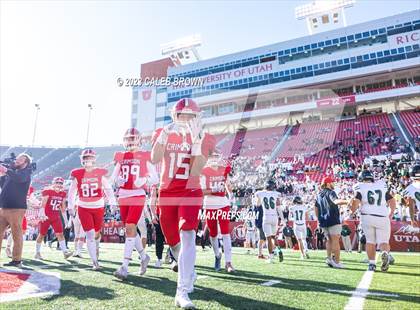Thumbnail 2 in Green Canyon vs Crimson Cliffs (UHSAA 4A Final) photogallery.