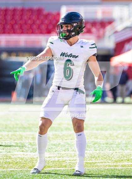 Thumbnail 2 in Green Canyon vs Crimson Cliffs (UHSAA 4A Final) photogallery.