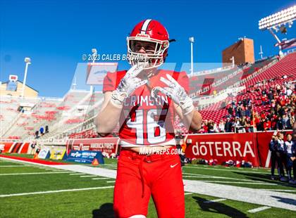 Thumbnail 1 in Green Canyon vs Crimson Cliffs (UHSAA 4A Final) photogallery.