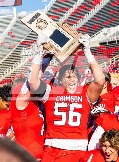 Thumbnail 3 in Green Canyon vs Crimson Cliffs (UHSAA 4A Final) photogallery.