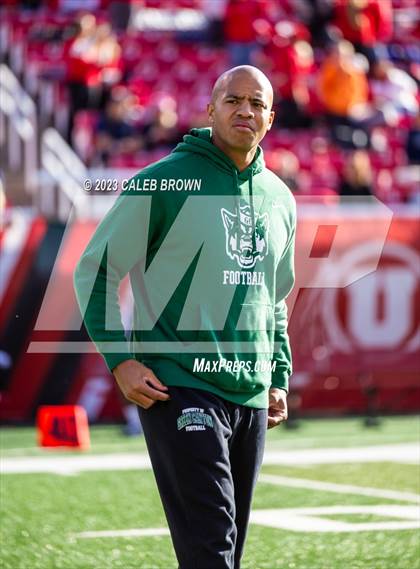 Thumbnail 1 in Green Canyon vs Crimson Cliffs (UHSAA 4A Final) photogallery.