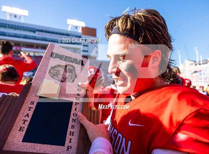 Thumbnail 1 in Green Canyon vs Crimson Cliffs (UHSAA 4A Final) photogallery.