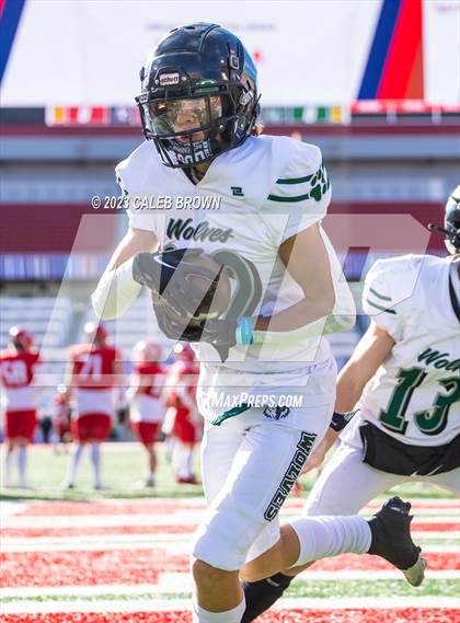 Thumbnail 2 in Green Canyon vs Crimson Cliffs (UHSAA 4A Final) photogallery.