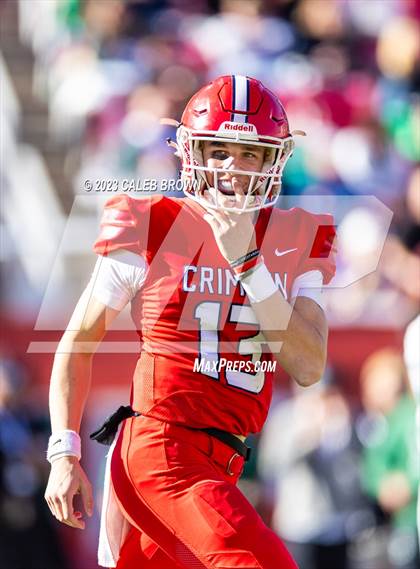 Thumbnail 1 in Green Canyon vs Crimson Cliffs (UHSAA 4A Final) photogallery.