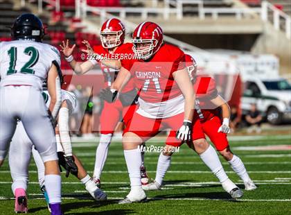 Thumbnail 2 in Green Canyon vs Crimson Cliffs (UHSAA 4A Final) photogallery.