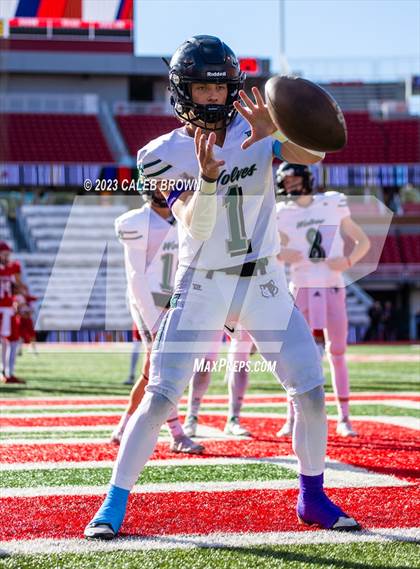 Thumbnail 1 in Green Canyon vs Crimson Cliffs (UHSAA 4A Final) photogallery.