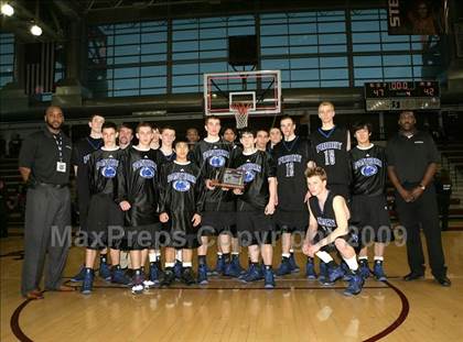 Thumbnail 3 in Woodside Priory vs. Eastside College Prep (CIF CCS D5 Final) photogallery.