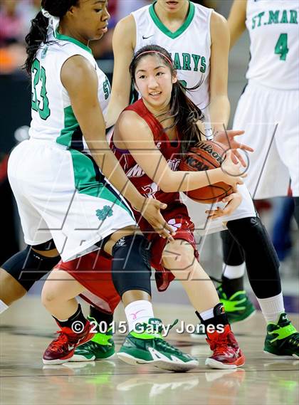 Thumbnail 2 in McClatchy vs. St. Mary's (CIF SJS D1 Final) photogallery.