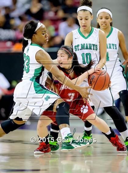 Thumbnail 1 in McClatchy vs. St. Mary's (CIF SJS D1 Final) photogallery.