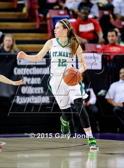 Thumbnail 3 in McClatchy vs. St. Mary's (CIF SJS D1 Final) photogallery.