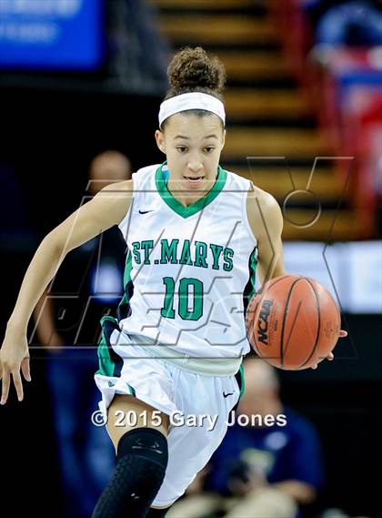Thumbnail 2 in McClatchy vs. St. Mary's (CIF SJS D1 Final) photogallery.
