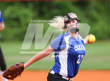 Thumbnail 3 in Calvary Day School @ Freedom Christian Academy (NCISAA 2A Quarterfinal) photogallery.