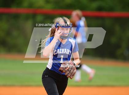 Thumbnail 1 in Calvary Day School @ Freedom Christian Academy (NCISAA 2A Quarterfinal) photogallery.