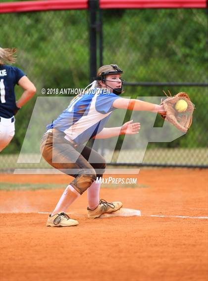 Thumbnail 3 in Calvary Day School @ Freedom Christian Academy (NCISAA 2A Quarterfinal) photogallery.