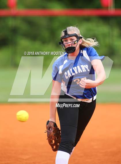 Thumbnail 1 in Calvary Day School @ Freedom Christian Academy (NCISAA 2A Quarterfinal) photogallery.