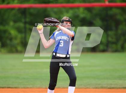 Thumbnail 1 in Calvary Day School @ Freedom Christian Academy (NCISAA 2A Quarterfinal) photogallery.