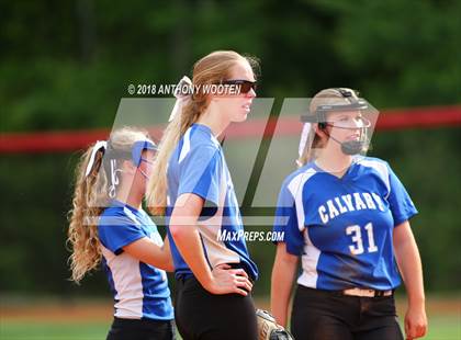 Thumbnail 3 in Calvary Day School @ Freedom Christian Academy (NCISAA 2A Quarterfinal) photogallery.