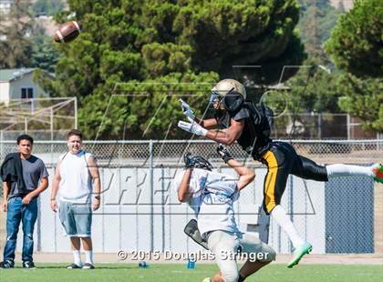 Thumbnail 2 in Tennyson vs Hayward (Scrimmages at Tennyson) photogallery.