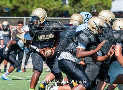 Thumbnail 1 in Tennyson vs Hayward (Scrimmages at Tennyson) photogallery.