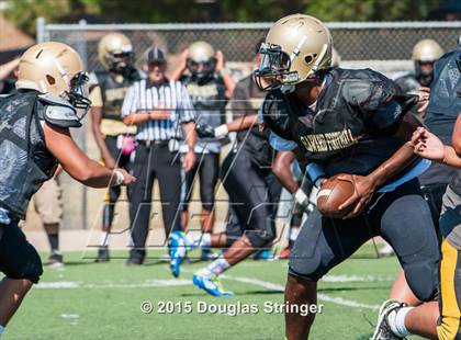 Thumbnail 2 in Tennyson vs Hayward (Scrimmages at Tennyson) photogallery.