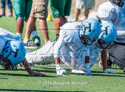 Thumbnail 1 in Tennyson vs Hayward (Scrimmages at Tennyson) photogallery.