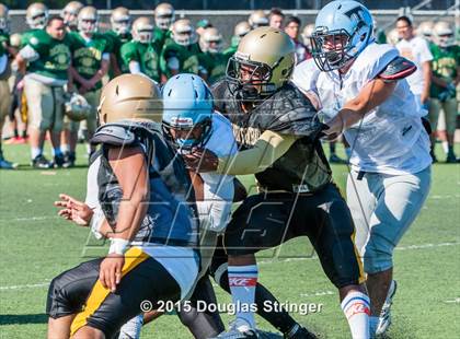 Thumbnail 3 in Tennyson vs Hayward (Scrimmages at Tennyson) photogallery.