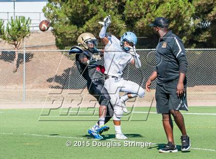 Thumbnail 2 in Tennyson vs Hayward (Scrimmages at Tennyson) photogallery.