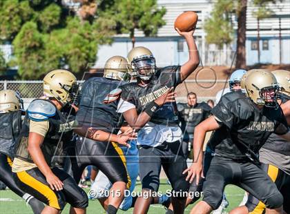 Thumbnail 1 in Tennyson vs Hayward (Scrimmages at Tennyson) photogallery.