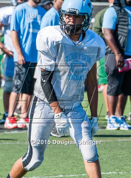 Thumbnail 2 in Tennyson vs Hayward (Scrimmages at Tennyson) photogallery.
